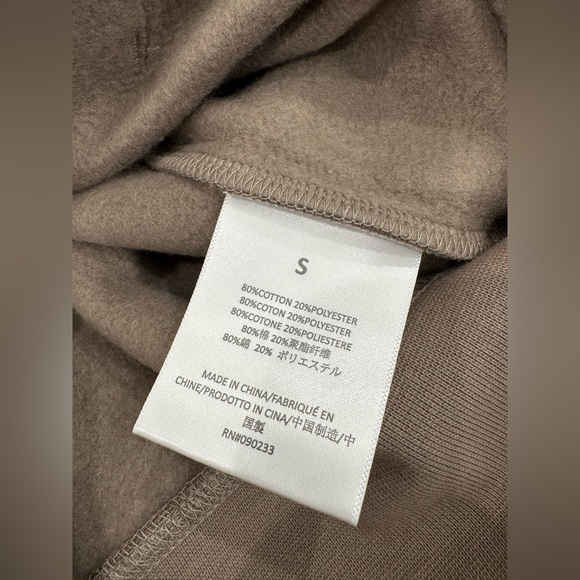 Fear Of God Essentials Desert Taupe Hoodie SMALL - Picture 9 of 12